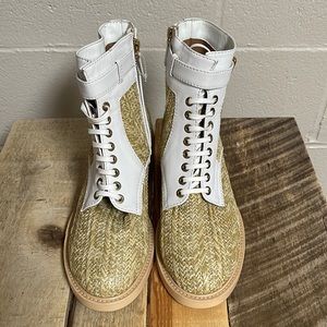 Laurence Dacade Combat Boots, size 38, new